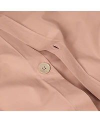 Washed Cotton Percale Duvet Cover