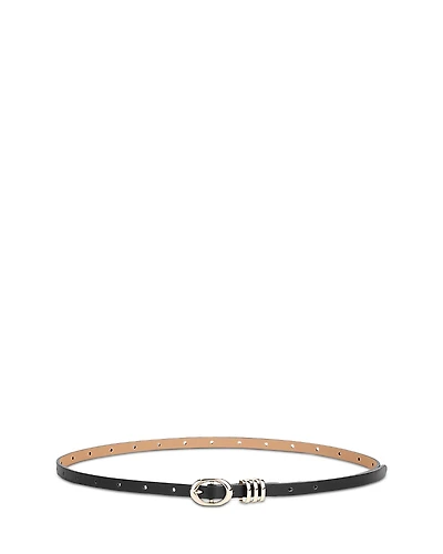 Ettika Women's Classic Skinny Leather Belt
