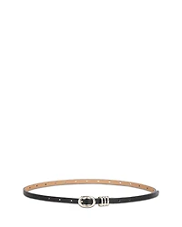 Ettika Women's Classic Skinny Leather Belt