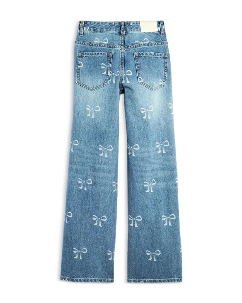 Girls' Chicago Low Rise Wide Leg Jeans - Big Kid