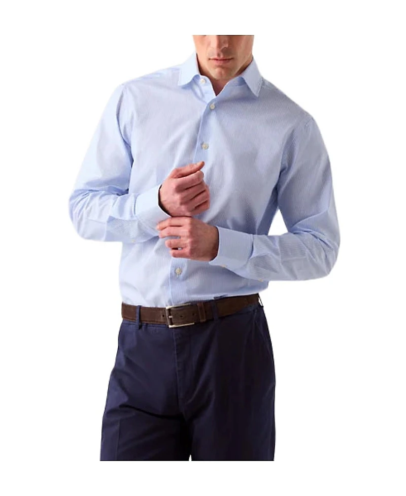 Robert Talbott Reynolds Stripe Twill Shirt