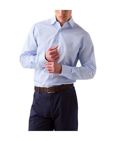 Robert Talbott Reynolds Stripe Twill Shirt