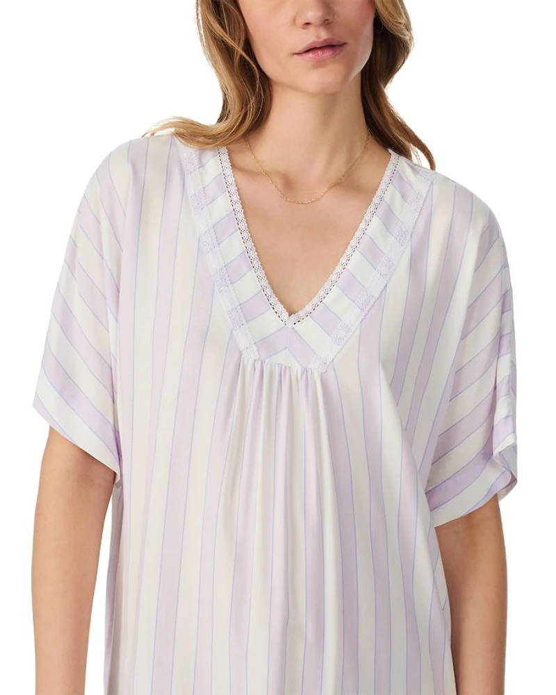 Striped Caftan Nightgown