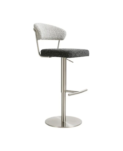 Cosmo Boucle Adjustable Stool