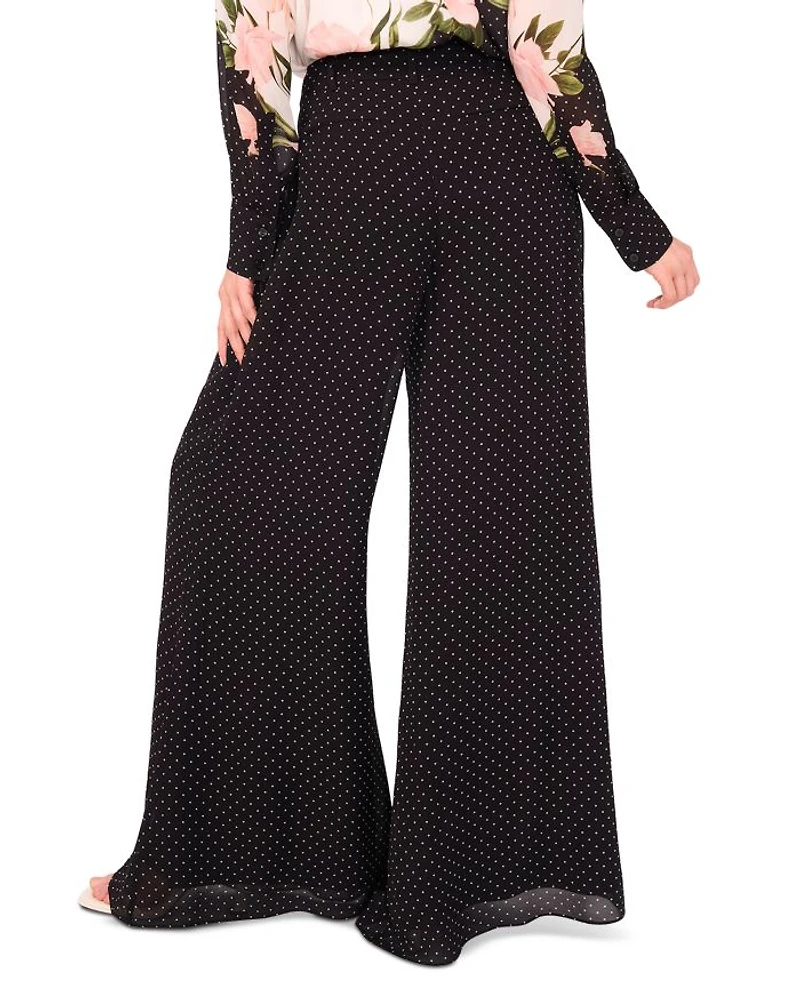 Wide Leg Tuck Pants