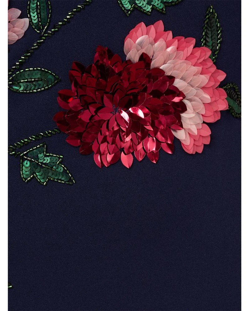 Beaded Sequinned Gown