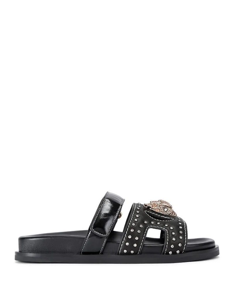 Women's Eagle Studded Cutout Sandals