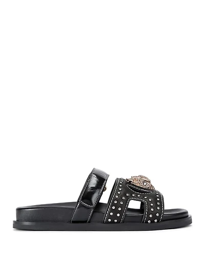 Women's Eagle Studded Cutout Sandals