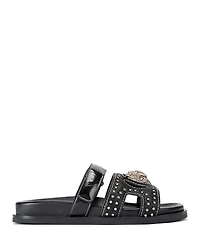 Kurt Geiger London Women's Eagle Studded Cutout Sandals