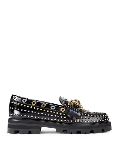Women's Mansion Studded Loafer Flats