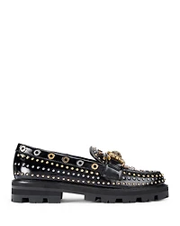 Women's Mansion Studded Loafer Flats