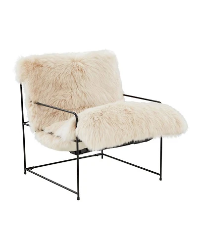 Kimi Genuine Sheepskin Chair