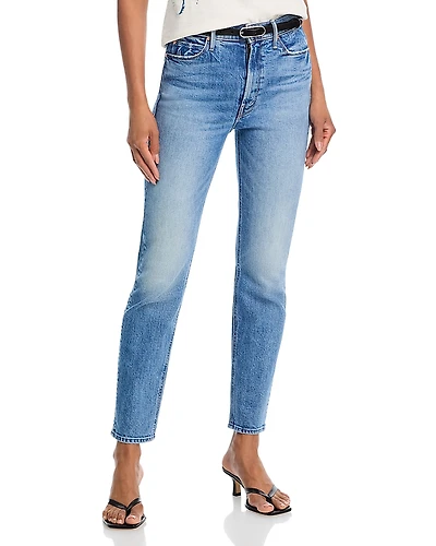 Mother The Dazzler Flood High Rise Jeans