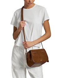 Polo ID Suede Mini Satchel