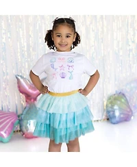 Girls' Mermaid Cutie Short Sleeve T-Shirt - Baby, Little Kid, Big Kid