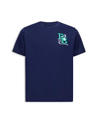 Unisex Denis Embroidered Logo Tee - Little Kid, Big Kid