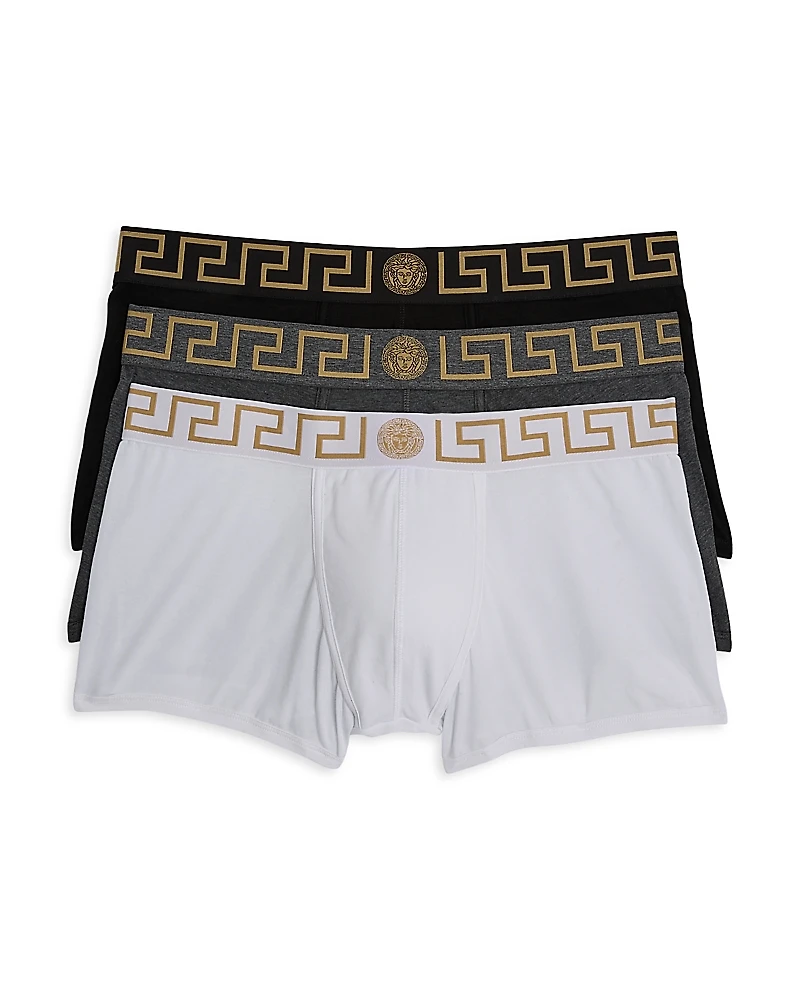 Versace Low Rise Boxer Briefs, Pack of 3