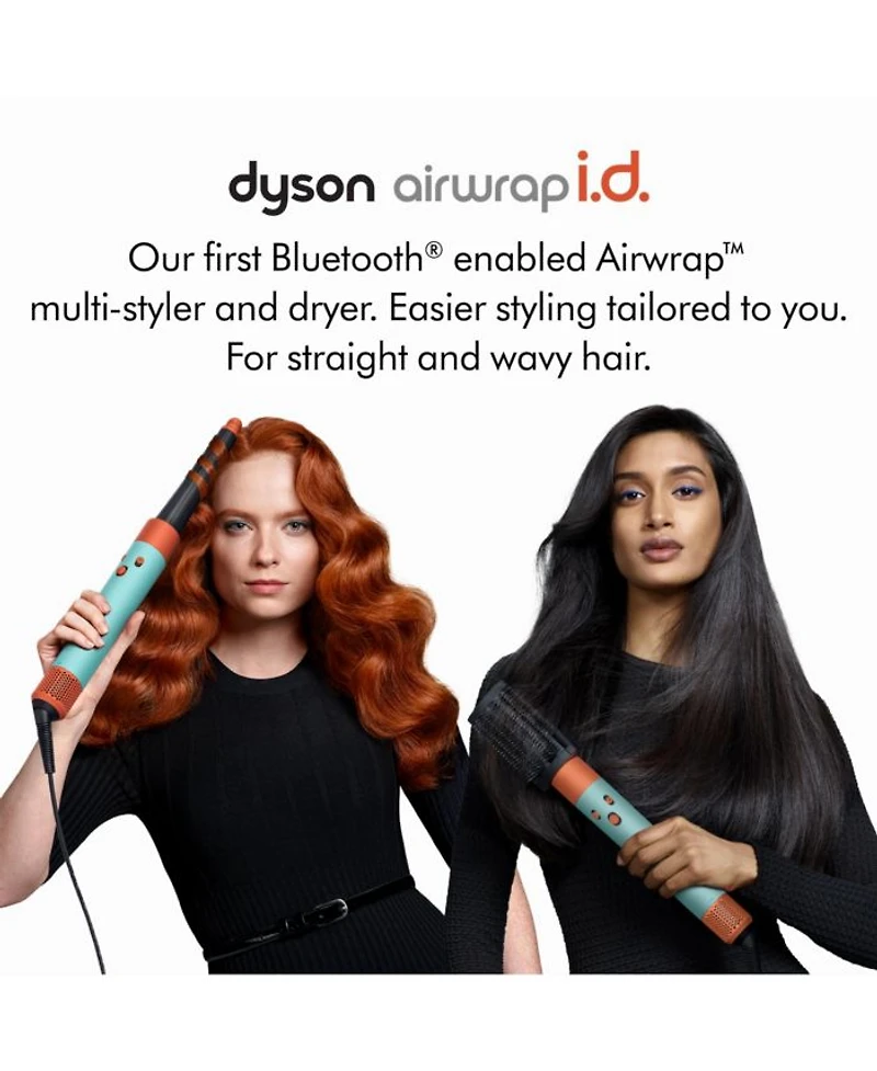Airwrap i.d.  Straight+Wavy | Ceramic Patina/Topaz