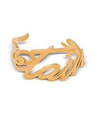 Balmain Je T'aime Brass Bracelet