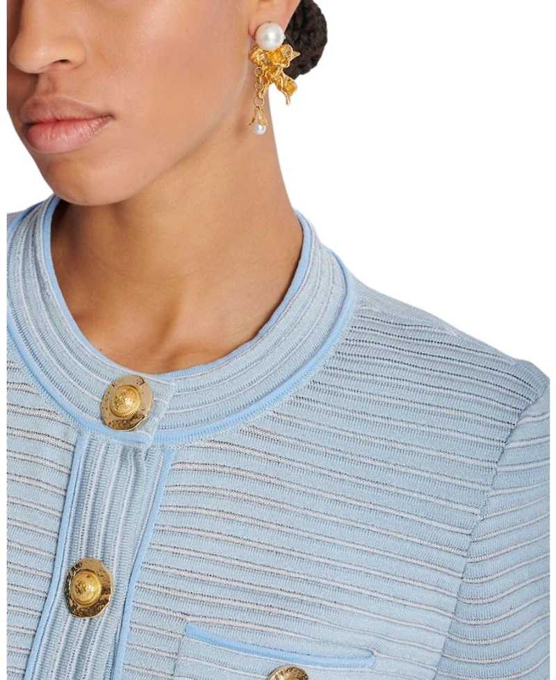 Anges Baroque Brass Earrings