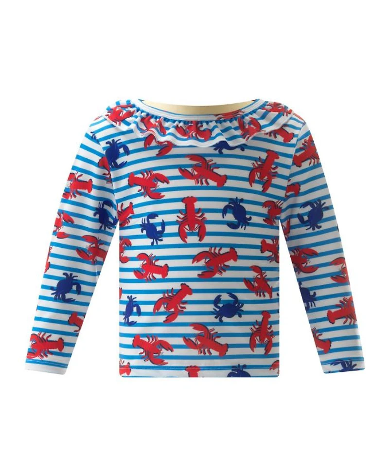 Unisex Lobster Top and Bottom Rashguard Set