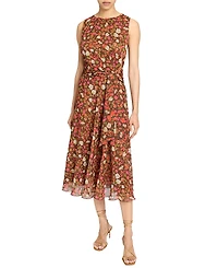 Santorelli Carma Sleeveless Midi Dress