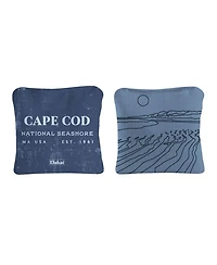 6x6 Cape Cod National Seashore Durasuede + Turbo Polyglide Pilot Versacraft Cornhole Bags
