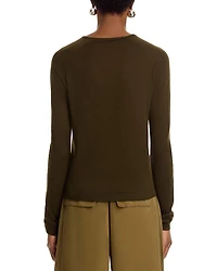 Raglan Cashmere Crewneck Sweater