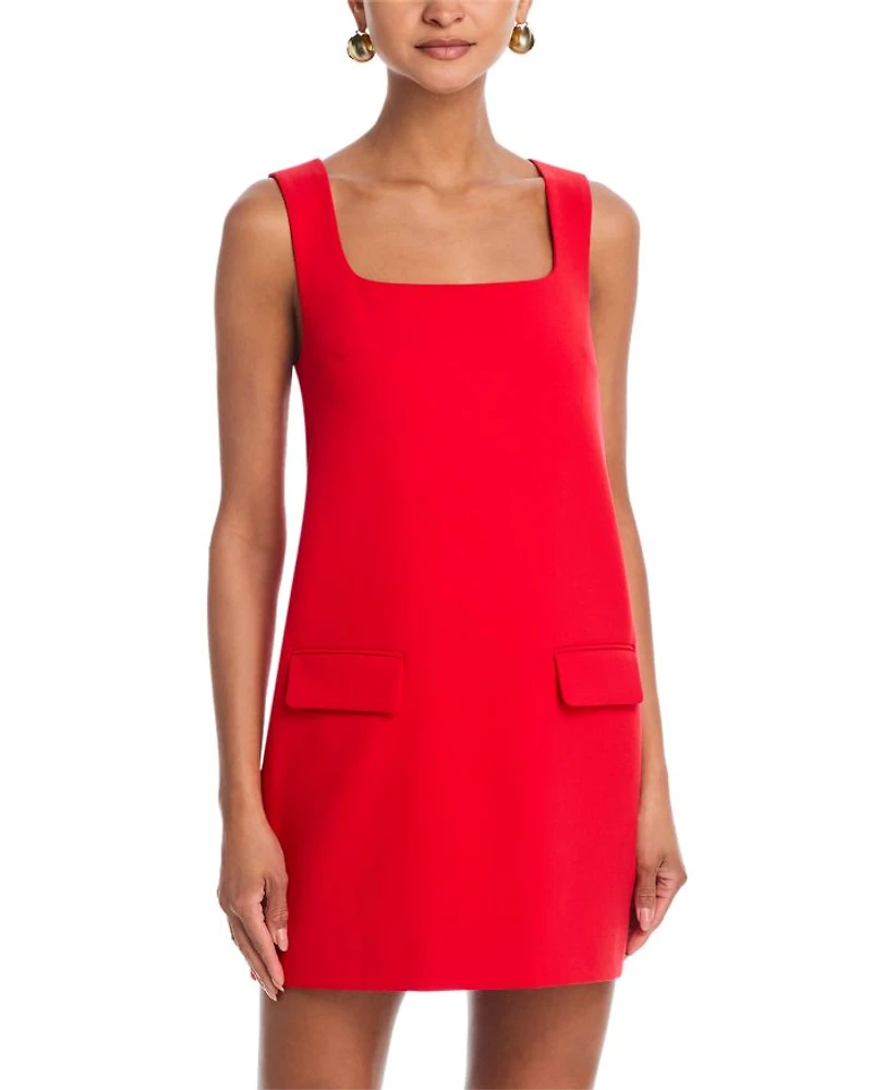 Whisper Square Neck Mini Dress