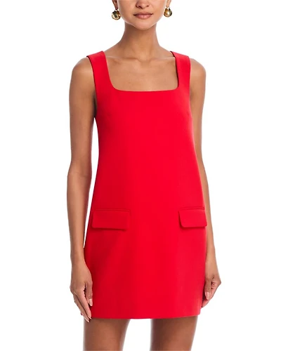 Whisper Square Neck Mini Dress