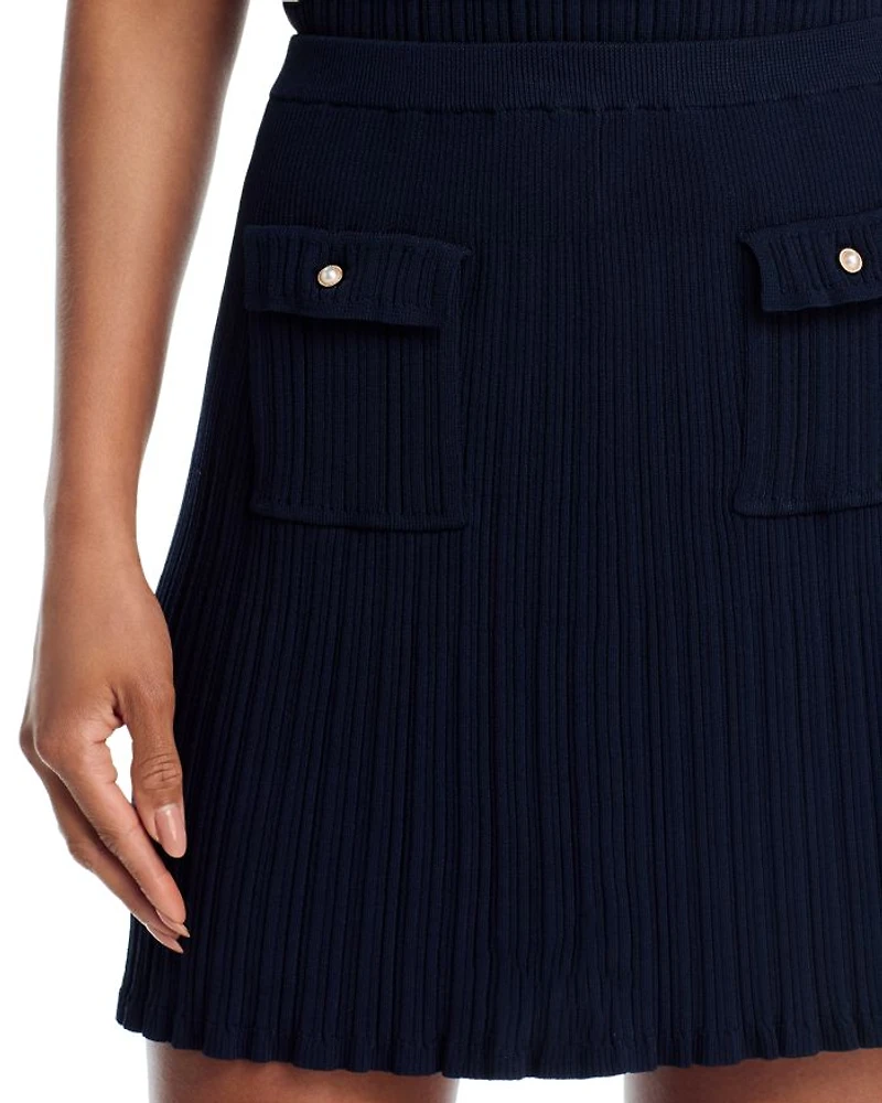 Crinkle Knit Skirt