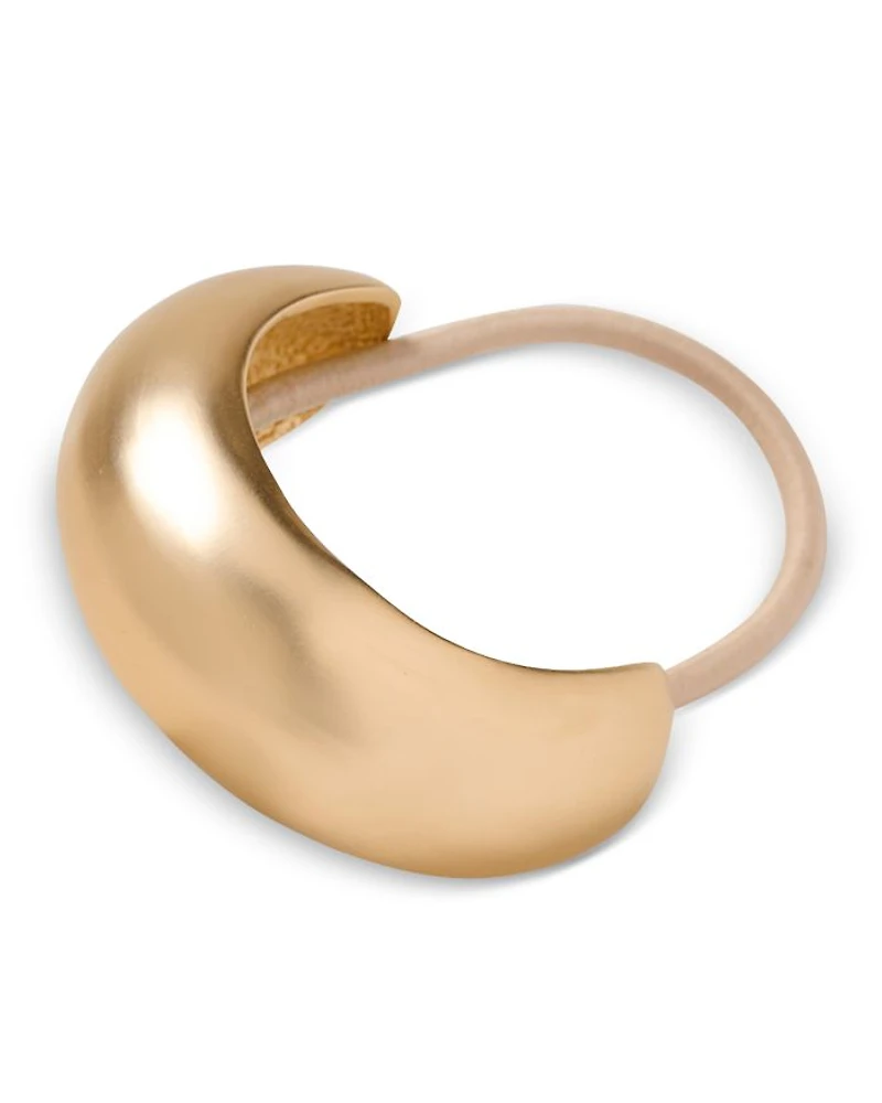 Brilliant Cuff Arched Metal Hair Tie