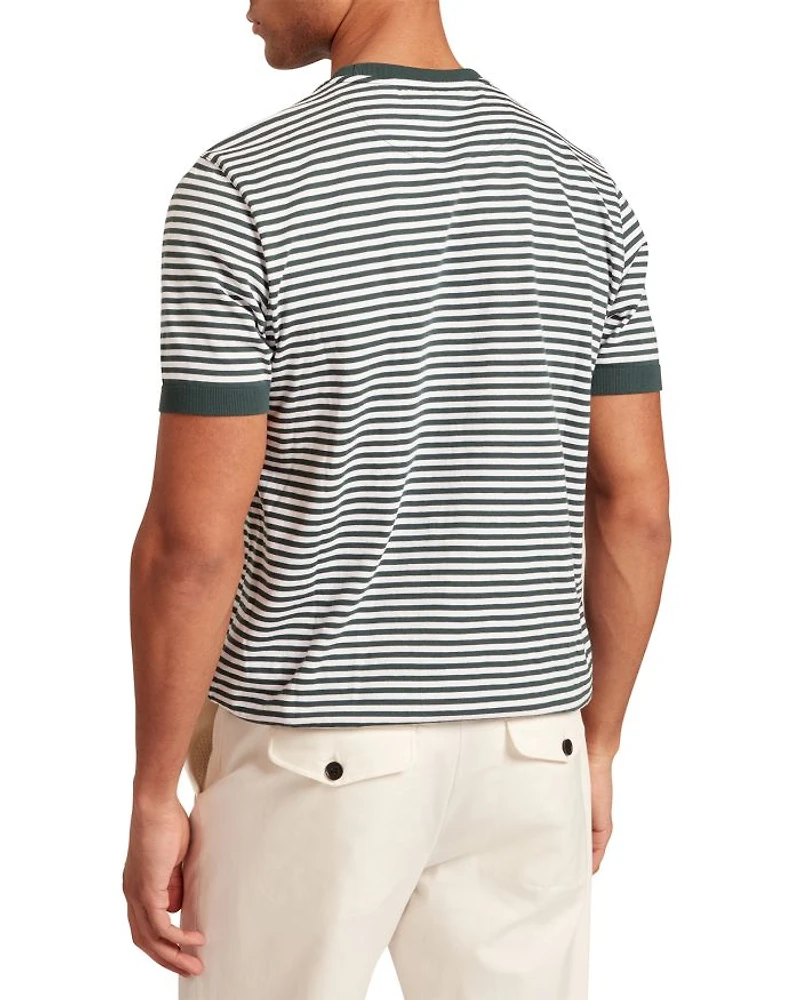 Ourme Classic Stripe Cotton Tee