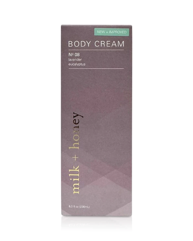 Body Cream Nº08 - Lavender & Eucalyptus 8 oz.