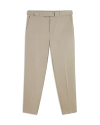 Armodo Tapered Fit Belted Cotton Stretch Pants