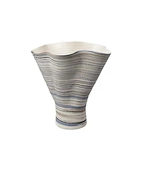 Jamie Young Splayed Porcelain Decorative Vase