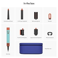 Airwrap i.d.  Straight+Wavy | Ceramic Patina/Topaz