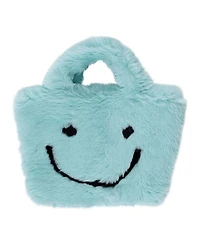 Girls' Fuzzy Smiley Face Purse - Little Kid, Big Kid