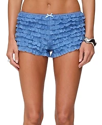 Edikted Shailee Ruffled Shorts