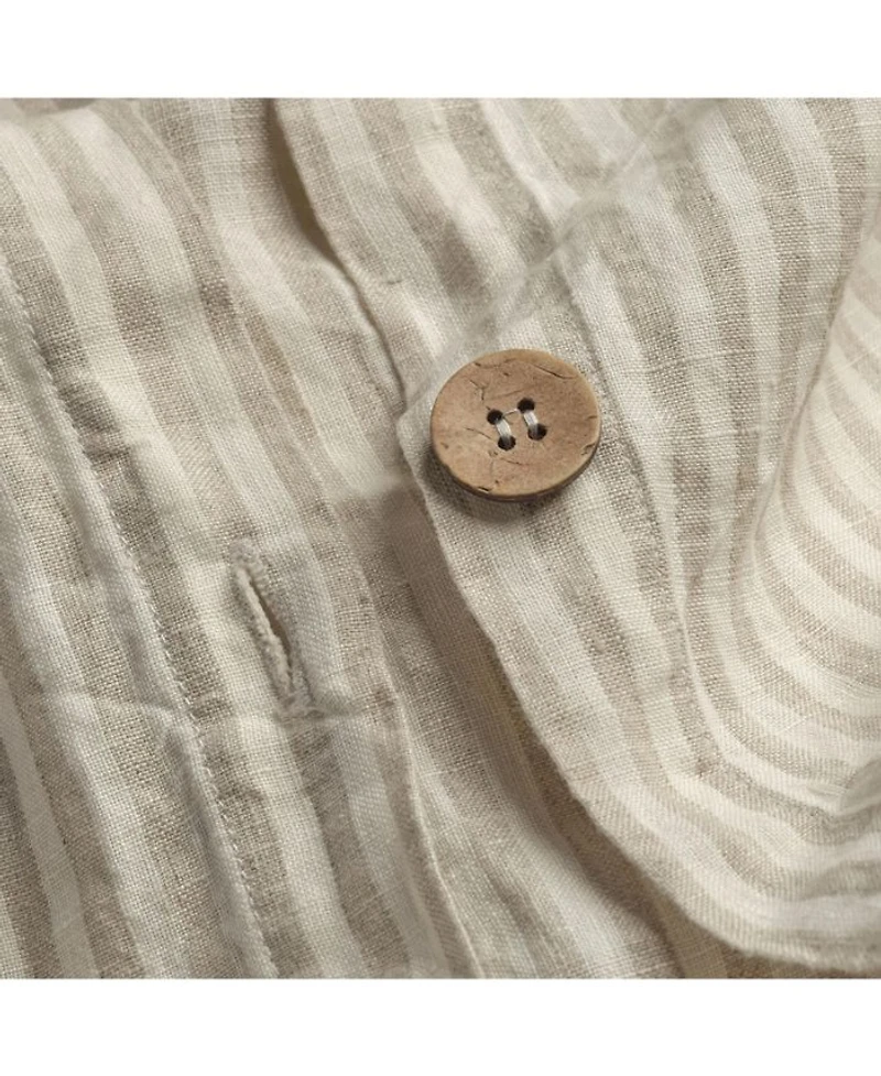 Stripe Linen Duvet Cover