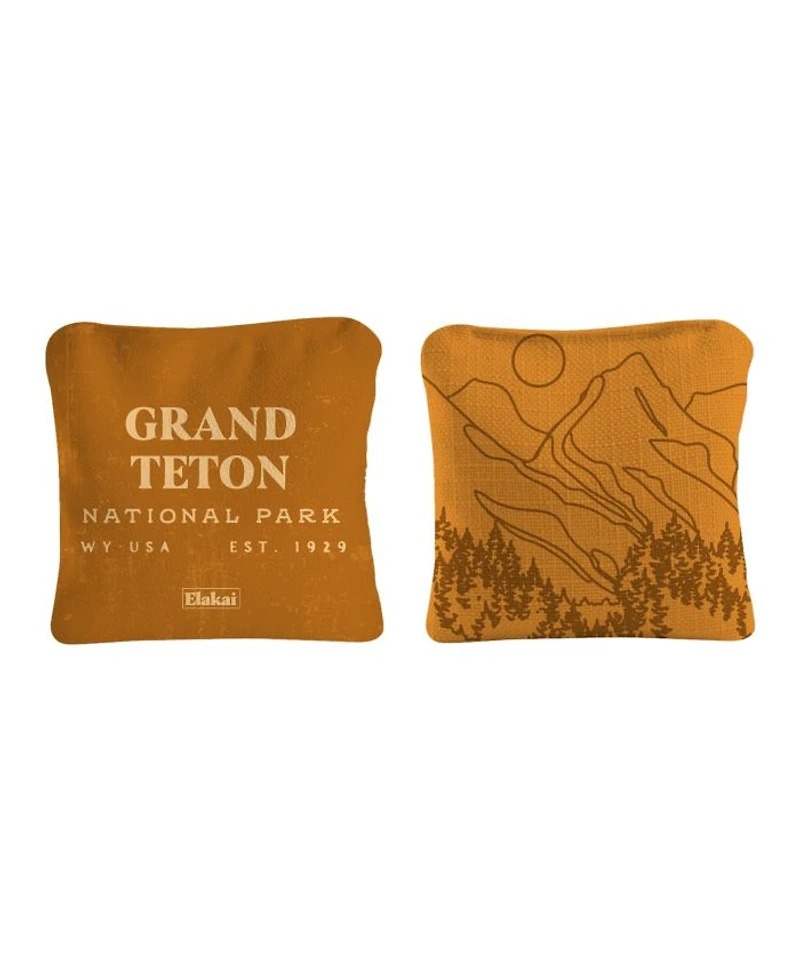 Grand Teton National Park Durasuede + Turbo Polyglide Pilot Versacraft Cornhole Bags