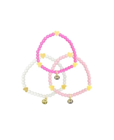 Girls Hearts Bracelet Set — Little Kid