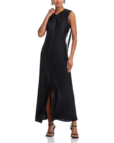 Helmut Lang Ruched Dress