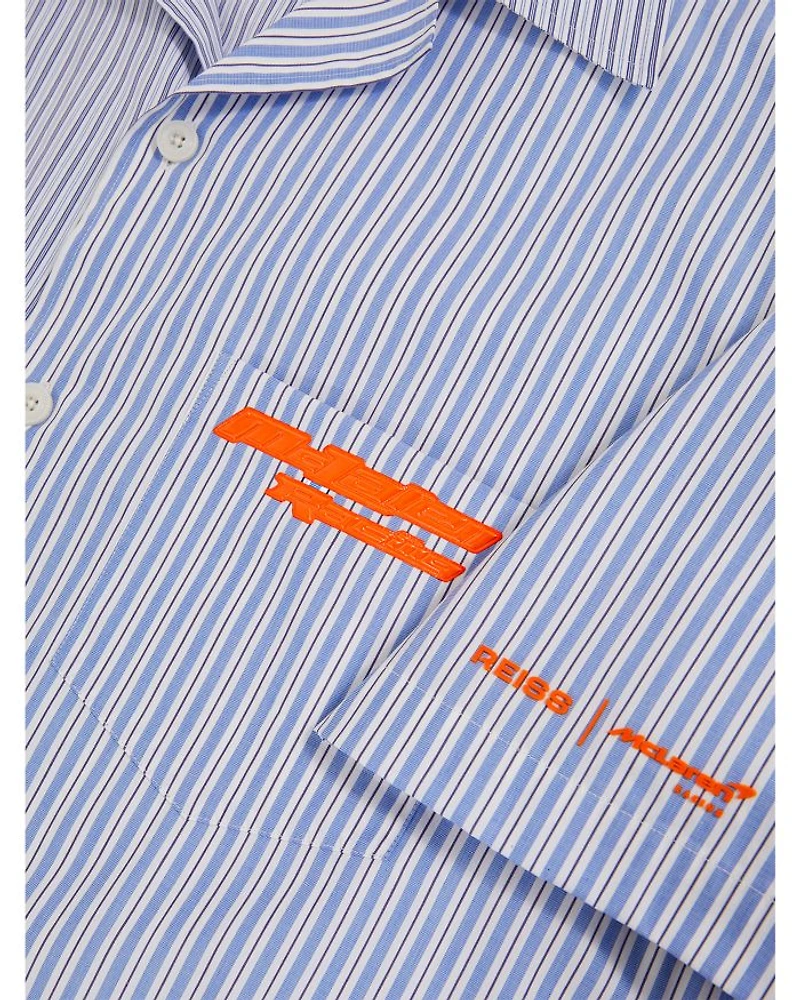 Short Sleeve Poplin Camp Shirt