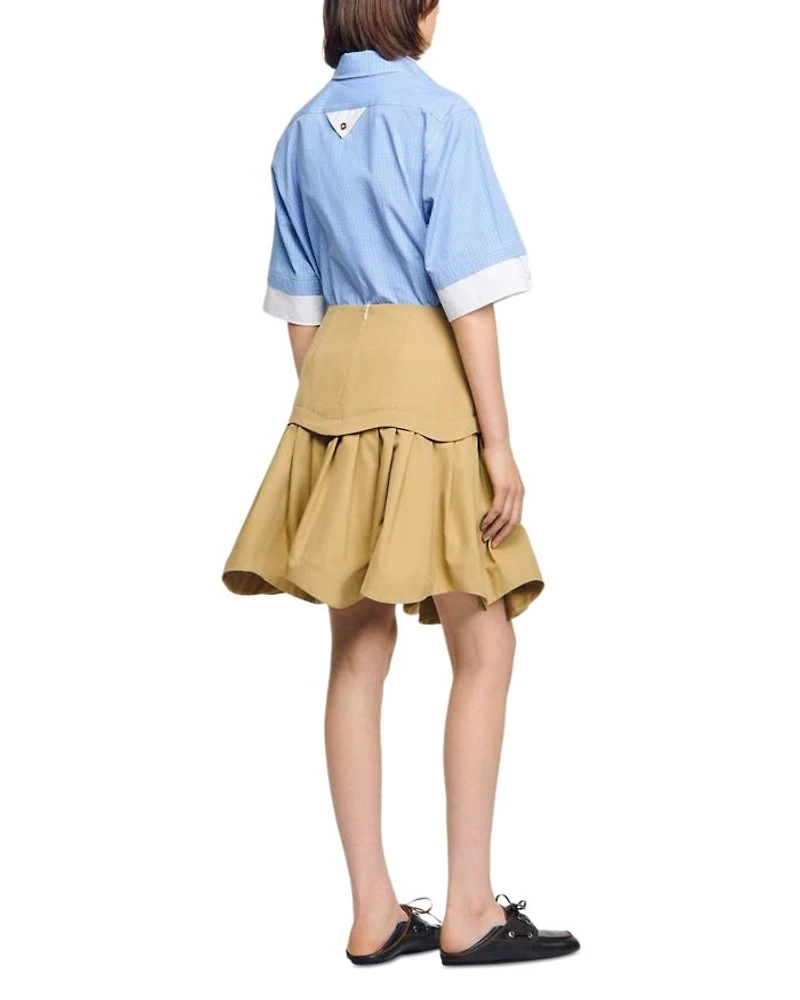 Ruffled Skirt