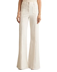 Reiss Sakura Flare Patch Pocket Jeans