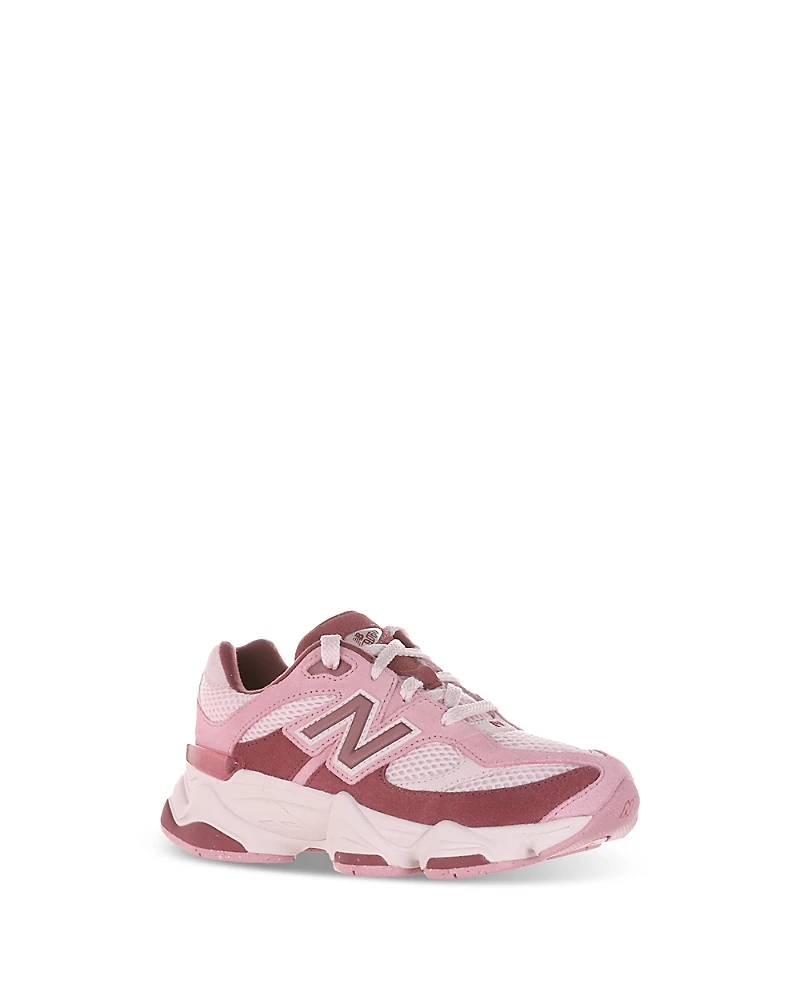 New Balance Girls' 9060 Lace Up Sneakers - Toddler, Little Kid