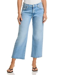 Mother Petites Lil Mid Rise Ankle Jeans