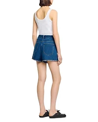 Rhinestone Denim Shorts