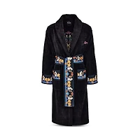 Versace Coral Theatre Terry Bath Robe
